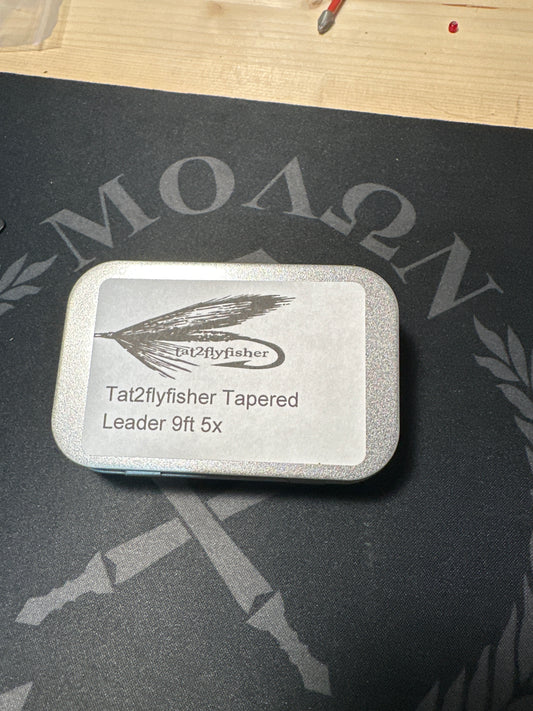 Tat2flyfisher Tapered leader