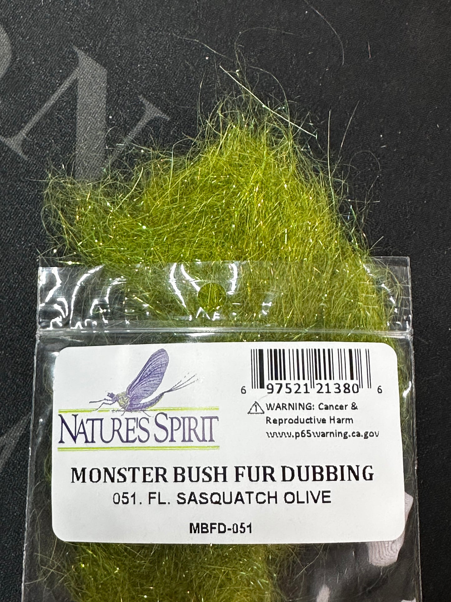 Nature's Spirit Monster Bush Fur Dubbing