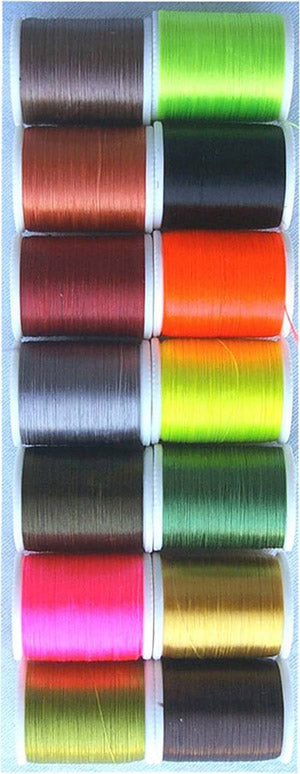 Flat Wrapped Thread Danville 210 Flat Waxed Nylon thread – Tat2flyfisher Fly Shop