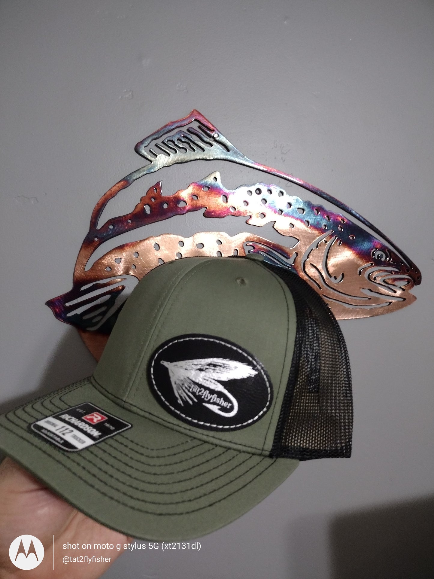 Tat2flyfisher Trucker snapback