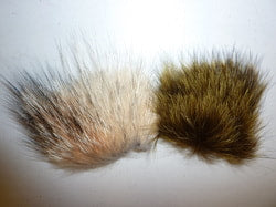 Nature's Spirit Coyote Wing Fur patch