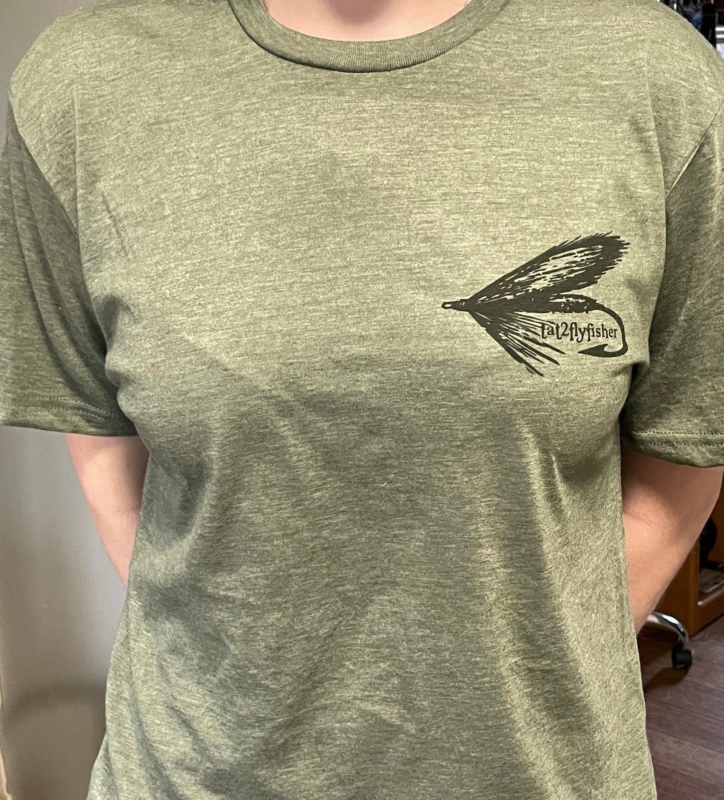 Tat2flyfisher logo t-shirt