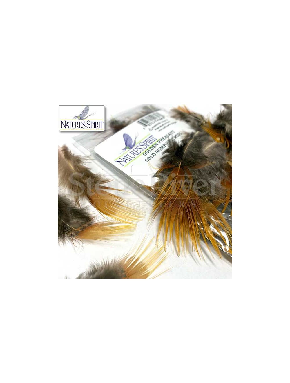 Nature's Spirit Golden Pheasant loose body feathers