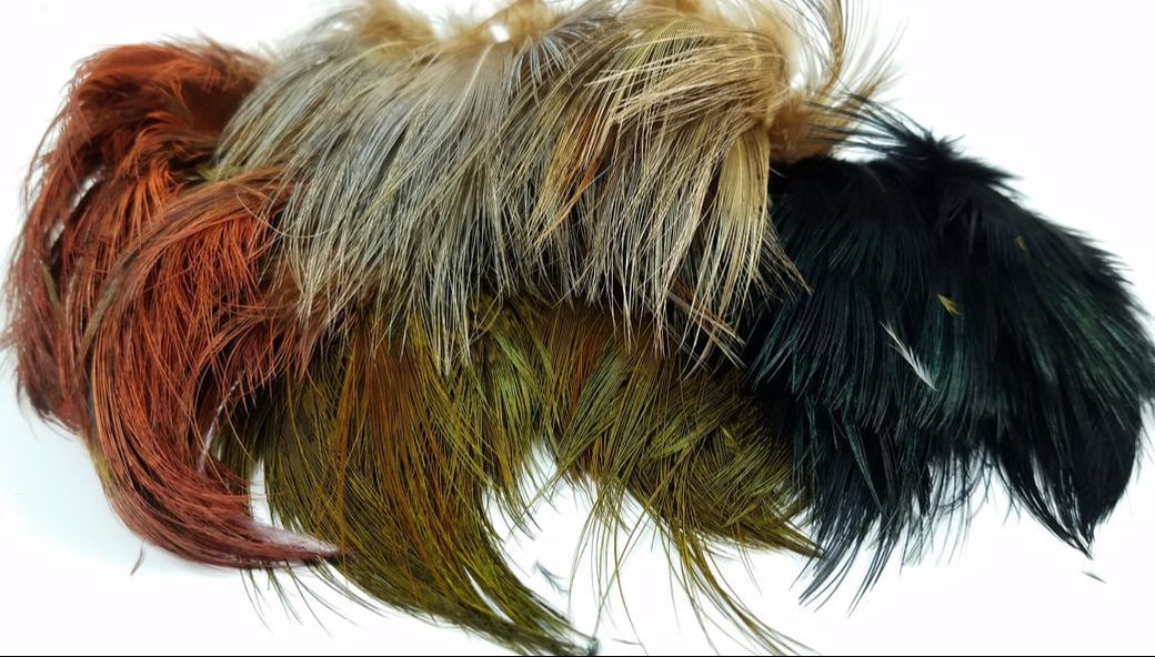 Nature's Spirit Strung Ringneck Rump hackle